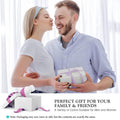 COSLUS Facial Cleansing Brush Silicone Face Scrubber: 2 in1 FBS-D Electric Exfoliating Device Waterproof Deep Cleaning Exfoliation Rotating Spa Machine - Electronic Skincare Wash Spinning System