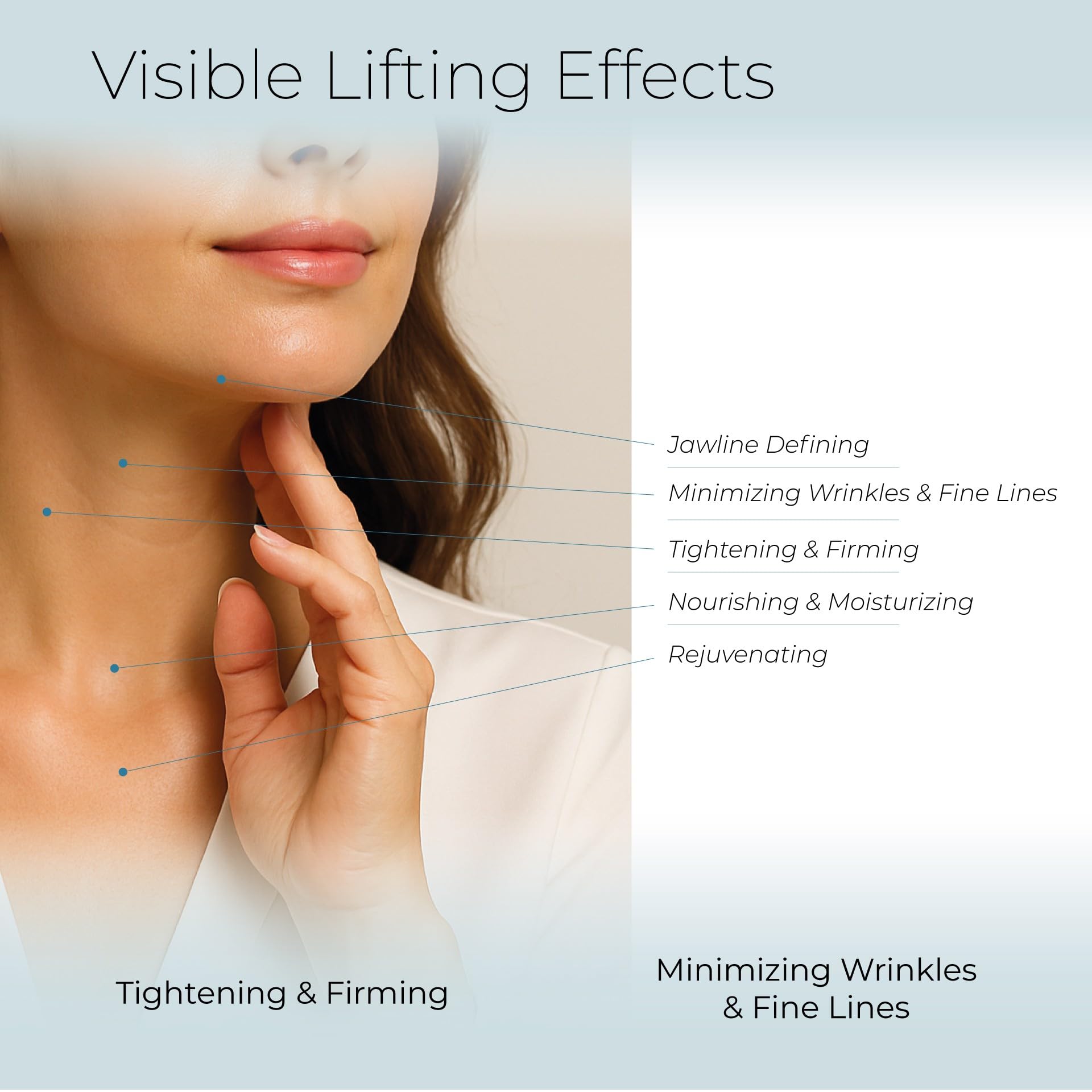 Anti-Aging Face Cream 5% Marine Collagen 3% Retinol 5% Hyaluronic Acid - Wrinkle Firming Moisturizer Face Neck - Professional Strength 1 Finger Cream Dispenser -