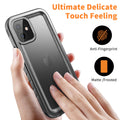 Cozycase TOP Military IP68 Waterproof Case for iPhone 12 / 12 Pro - Heavy Duty 360 Shockproof Full Body with Screen Camera Protector Double Water Dust Drop Proof Hard Rugged Tough Front Back Cover