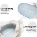 BAASPLOA Women's Casual Fashion Sneakers Lightweight Walking Shoes for Women Workout Gym Sneakers Non Slip Breathable Mesh Tennis Shoes Chunky Retro Dad Shoes Beige